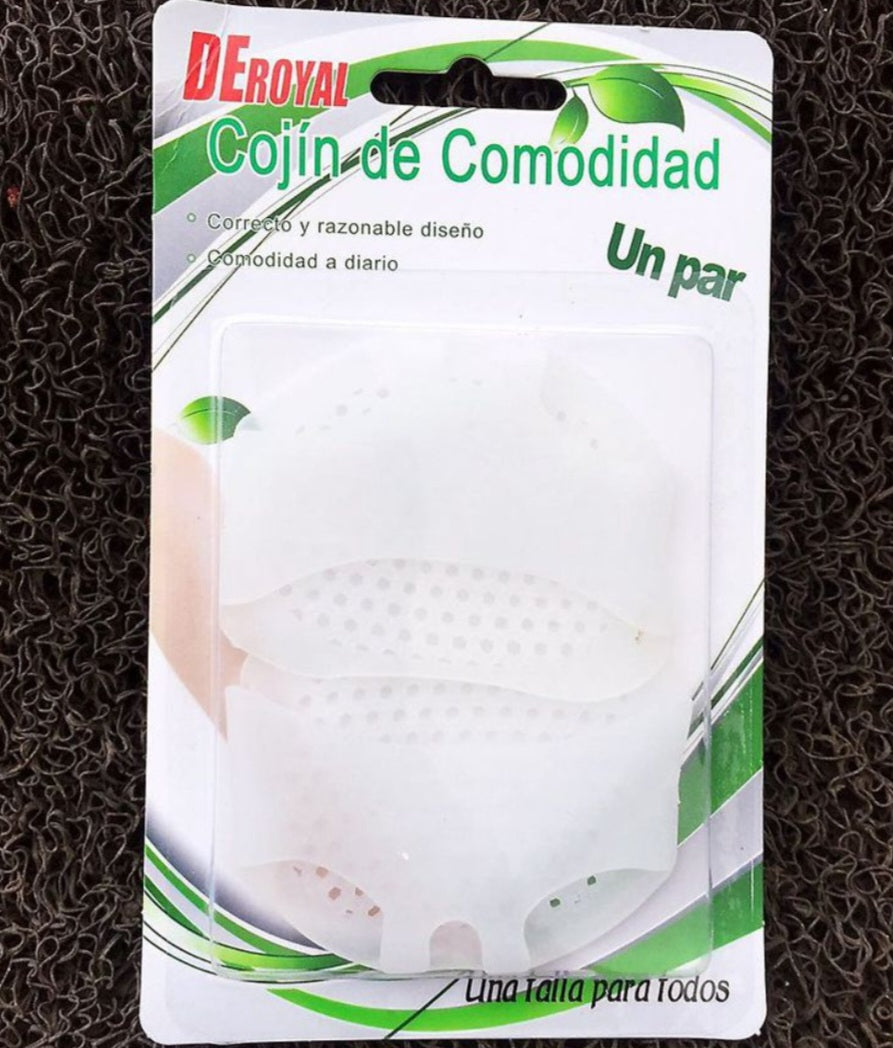 Plantillas de Gel de Compresión Ortopédica - Alivio para Arco Plantar y Pie Plano