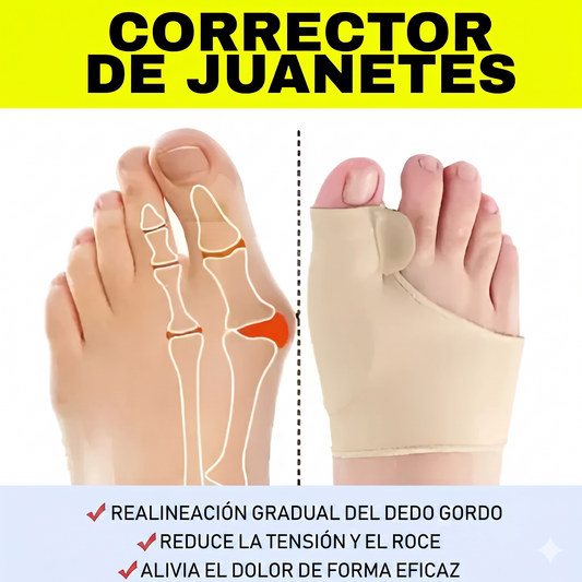 Corrector De Juanetes Con Gel Interno (Par)