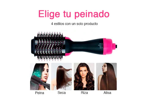 Cepillo Secador y Alisador Voluminizador 3 en 1