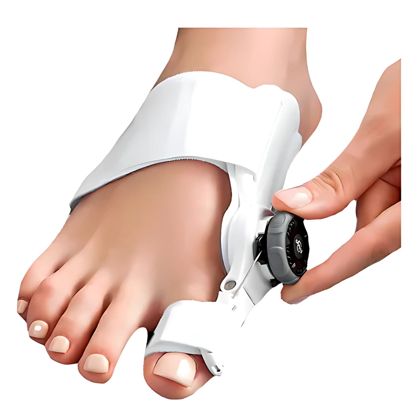 Corrector de Juanetes Pro: Férula Ajustable con Alivio Instantáneo