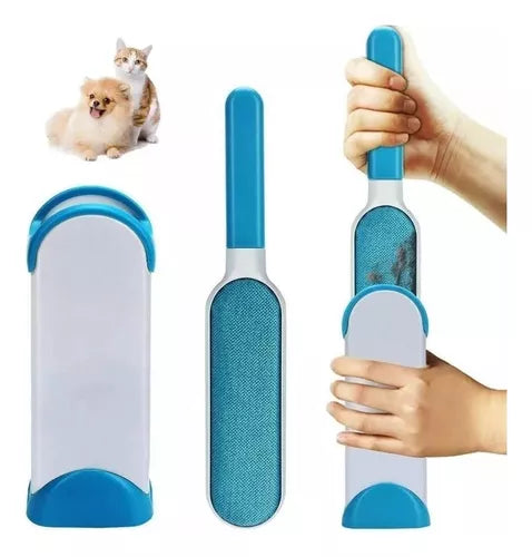 Removedor de Pelos de Mascotas Reutilizable - Rodillo electrostático de Limpieza Profunda